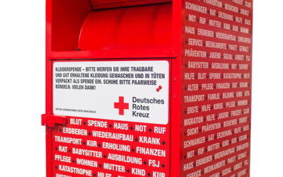 Abholung der DRK-Kleidercontainer im Altkreis Uecker-Randow